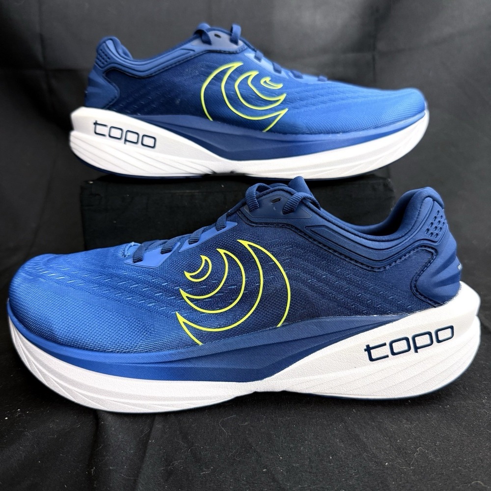 Topo Athletic Phantom 4 Men's Running Shoes Blue Green Size 9 Athletic Sneakers